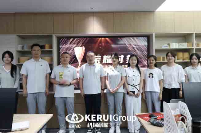 砺行实干结硕果 凝心决胜半程关|满冠体育耐材5月月度表彰总结会圆满举行